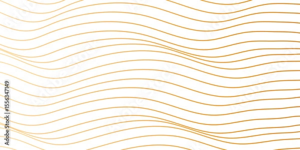 Fototapeta Abstract white flowing wave lines background. Modern glowing moving lines design. Transparent PNG available
Luxury golden flowing wave curved lines, frequency wavy sound, technology curve line backgro