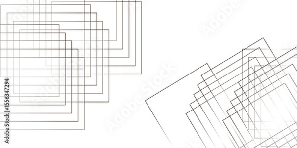 Fototapeta Geometric white background with gray.Modern minimal and clean white gold background with shadows. White and gray stripe diagonal gradient fabric dynamic line textile abstract background. 