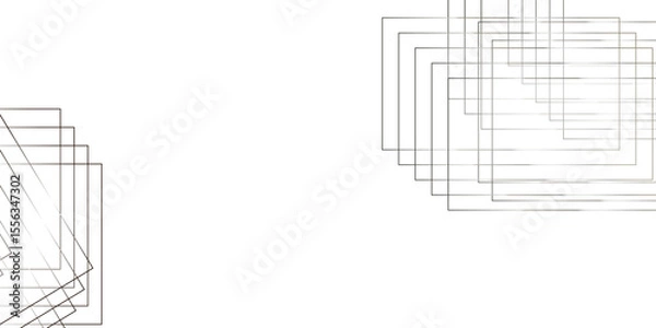 Fototapeta Geometric white background with gray.Modern minimal and clean white gold background with shadows. White and gray stripe diagonal gradient fabric dynamic line textile abstract background. 