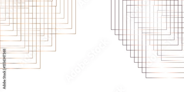Fototapeta Geometric white background with gray.Modern minimal and clean white gold background with shadows. White and gray stripe diagonal gradient fabric dynamic line textile abstract background. 