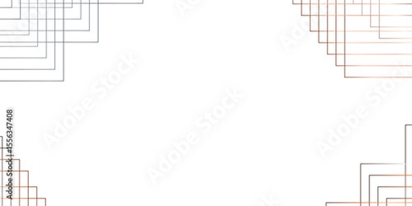 Fototapeta Geometric white background with gray.Modern minimal and clean white gold background with shadows. White and gray stripe diagonal gradient fabric dynamic line textile abstract background. 