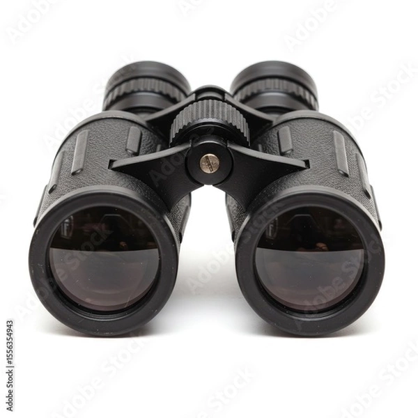 Fototapeta binoculars on white background