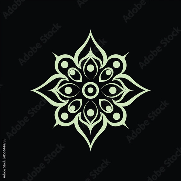Obraz Elegant Indian Mandala Illustration  