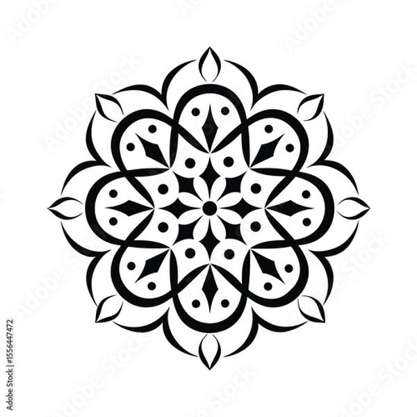 Obraz Boho Indian Mandala Graphic  