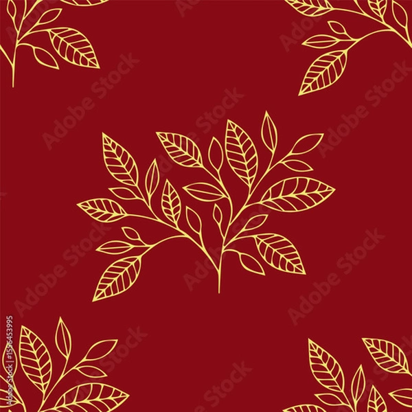 Fototapeta plants_outline_2_7-04.eps