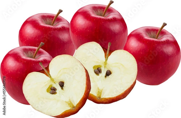 Obraz sweet and sour red fruit18