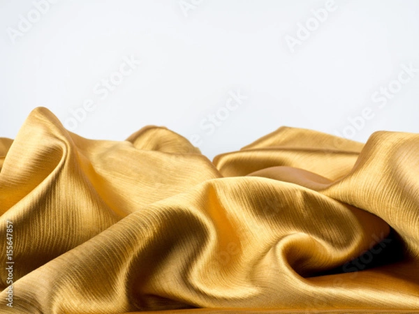 Fototapeta texture of Golden curtains