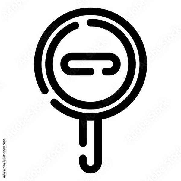 Obraz stop sign icon