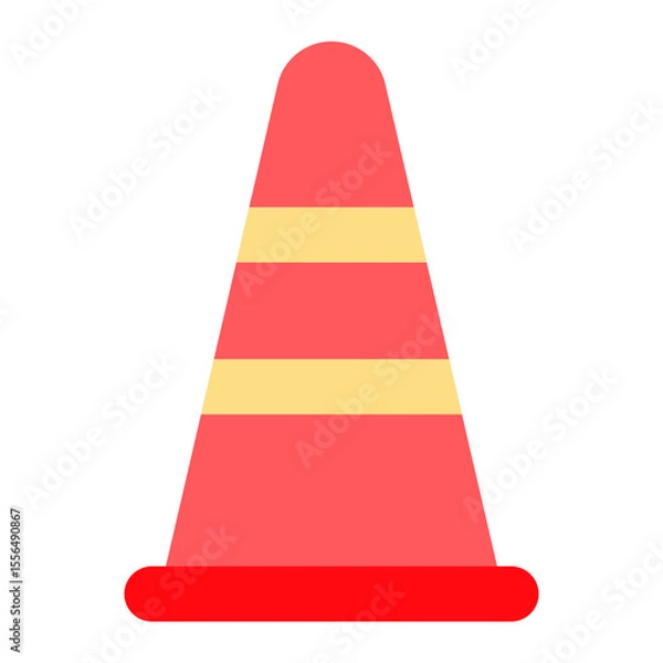 Obraz traffic cone icon