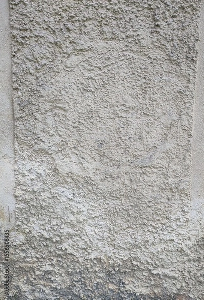 Fototapeta Texture - Old deteriorated brick house facade