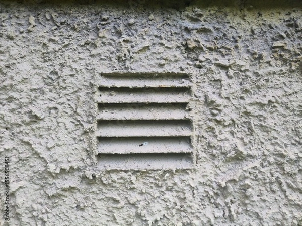 Fototapeta Texture - Old deteriorated brick house facade