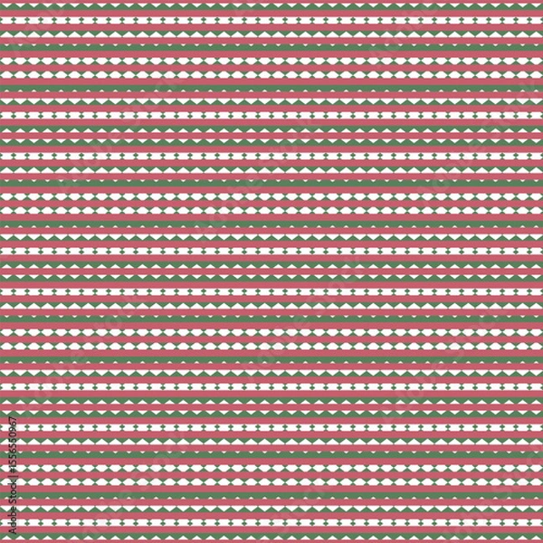 Fototapeta red and white seamless pattern