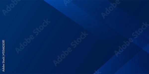 Fototapeta modern blue abstract background with elegant bright diagonal lines, vector illustration