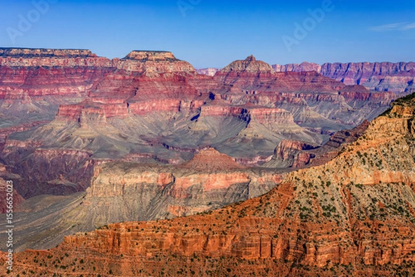 Fototapeta Spectacular views from the south rim of the Grand Canyon in Arizona