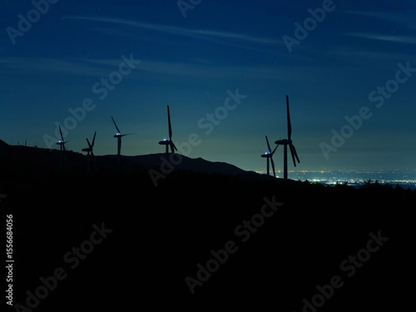 Obraz 風力発電【再生可能エネルギー】