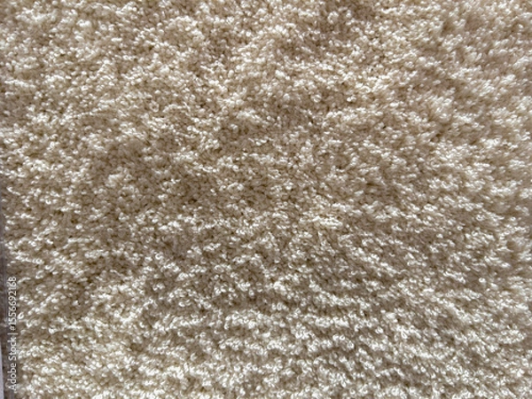 Fototapeta Soft Beige Carpet Texture for Interior Design Projects