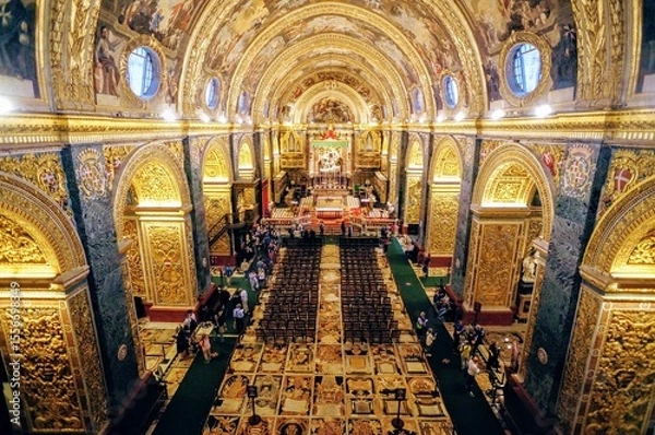 Obraz マルタ島バレッタの風景