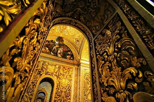 Obraz マルタ島バレッタの風景