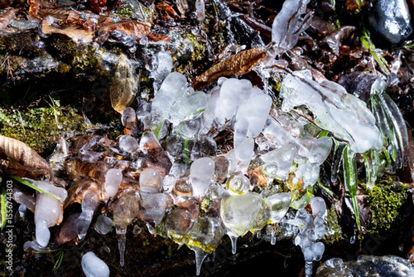 Obraz 秩父 三十槌の氷柱