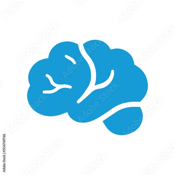 Fototapeta Brain Logo Vector Art  Icons  and Graphics