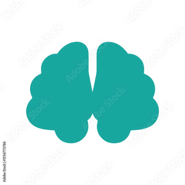 Fototapeta Brain Logo Vector Art  Icons  and Graphics