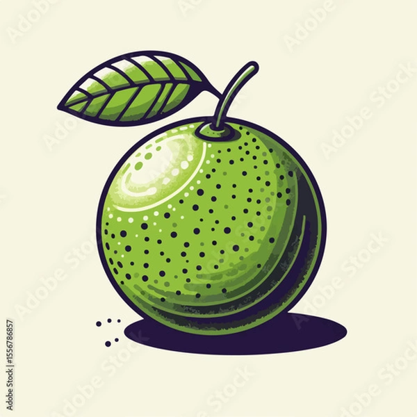 Obraz lime illustraion 