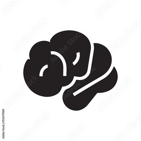 Fototapeta Brain Logo Vector Art  Icons  and Graphics