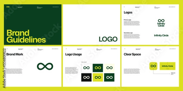 Fototapeta Brand Guidelines Template