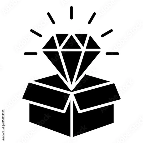 Obraz Value Proposition Glyph Icon