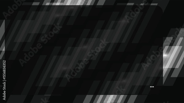 Obraz Hi-Tech gradient triangle pattern abstract background