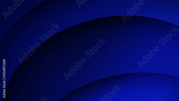 Fototapeta Blue vector abstract geometrical shape modern background, vector illustration