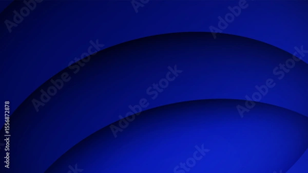 Fototapeta Blue vector abstract geometrical shape modern background, vector illustration