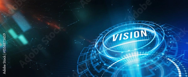 Obraz Vision concept. Business concept. 3d illustration
