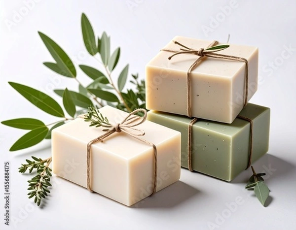 Obraz 石鹸とハーブ