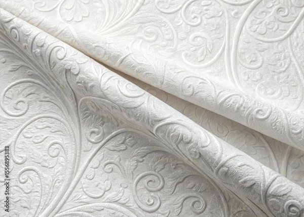Fototapeta white paper texture motive texture background