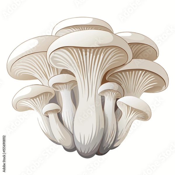Obraz vector illustration of mushrooms