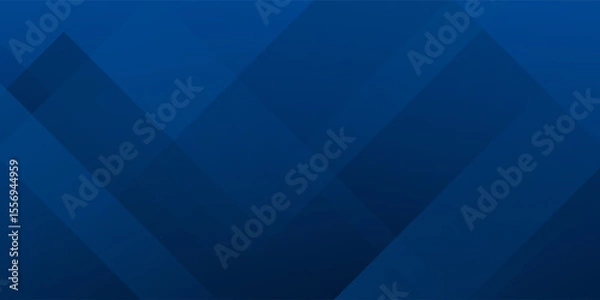 Fototapeta Abstract blue background. Geometric triangle background. Hexagon pattern. Vector background.