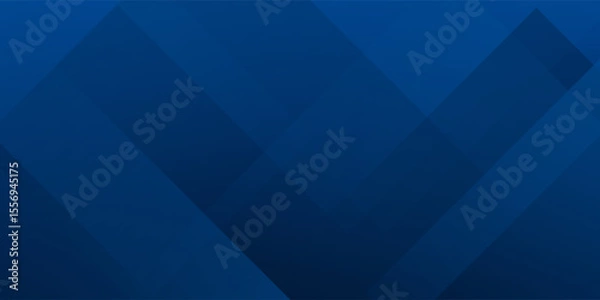 Fototapeta Abstract blue background. Geometric triangle background. Hexagon pattern. Vector background.