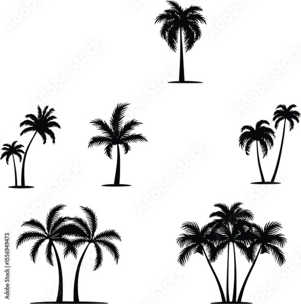 Obraz Peaceful Plum Tree in Silhouette 