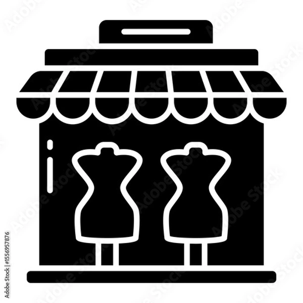 Obraz A creative design vector of boutique