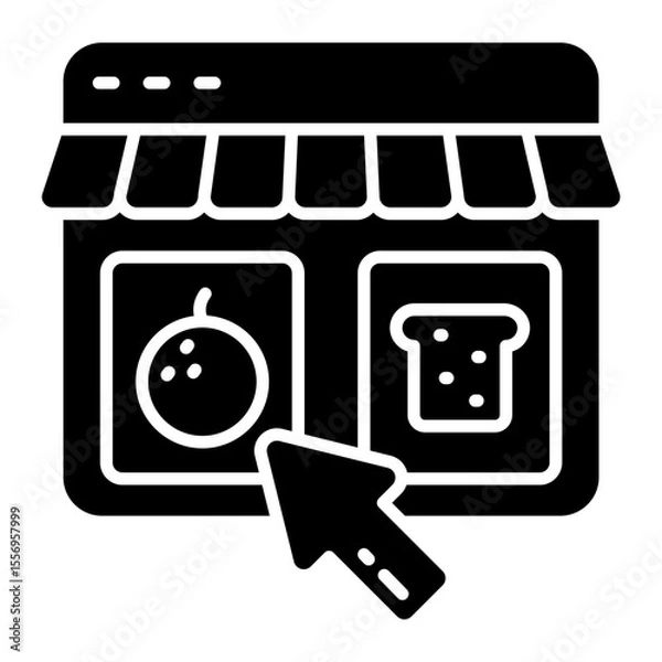 Obraz Unique design icon of select product