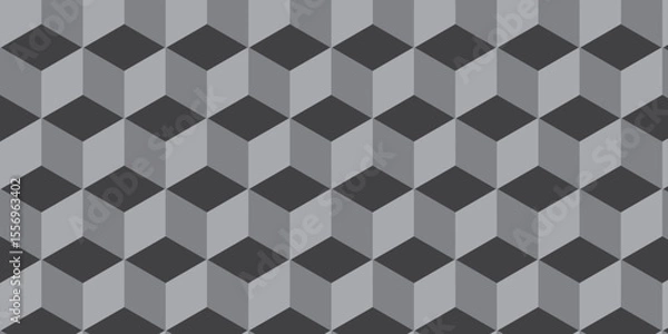 Obraz Illustration decoration colorful seamless material pattern square design	
