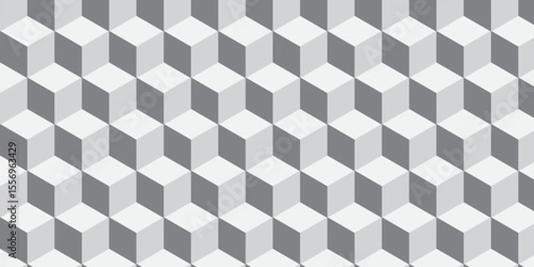 Obraz Illustration decoration colorful seamless material pattern square design	
