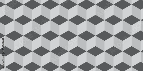 Obraz Illustration decoration colorful seamless material pattern square design	
