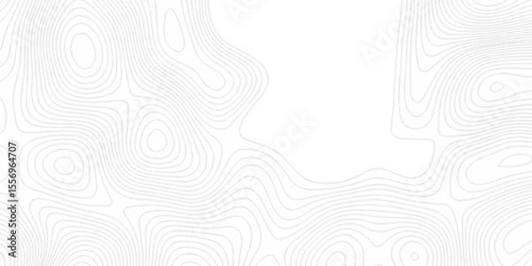 Obraz Abstract topography pattern seamless lines sea map modern design white background. Abstract digital topographic contour map concept space geometric strip grid line. Natural discovery of maps.	
