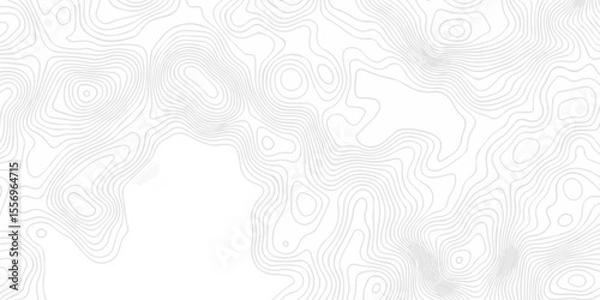 Obraz Abstract topography pattern seamless lines sea map modern design white background. Abstract digital topographic contour map concept space geometric strip grid line. Natural discovery of maps.	
