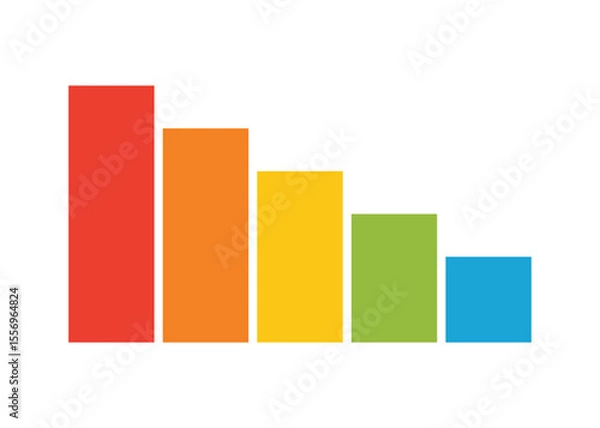 Obraz Sport podium icon. Business hierarchy pyramid symbol. Graphic level diagram. Business pyramid template. Design infographic element. First place marketing icon. Vector illustration on white background.