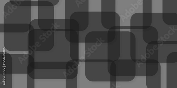 Obraz Modern Abstract white background design with layers of textured white transparent material, Minimal geometric white light background triangle gray technology vector. Abstract graphic Banner design.	