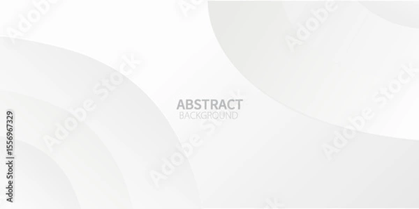 Fototapeta abstract white background with gradient color and artistic dynamic line decoration
