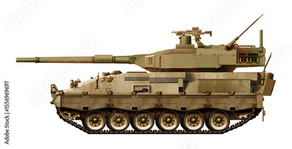 Fototapeta Miranha TD (Tank destroyer concept, based on the Miranha I infantry fighting vehicle, with a 105mm gun)